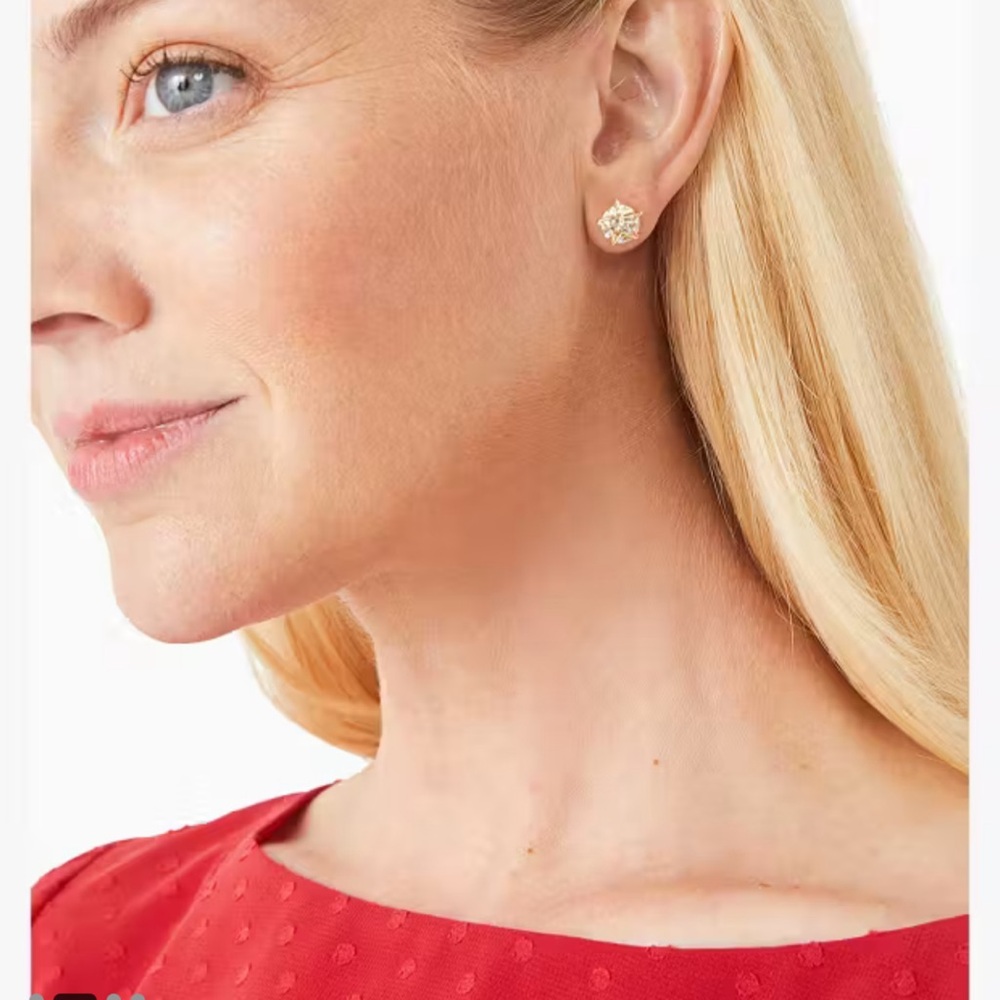 Kate Spade Something Sparkly Star Stud Earrings